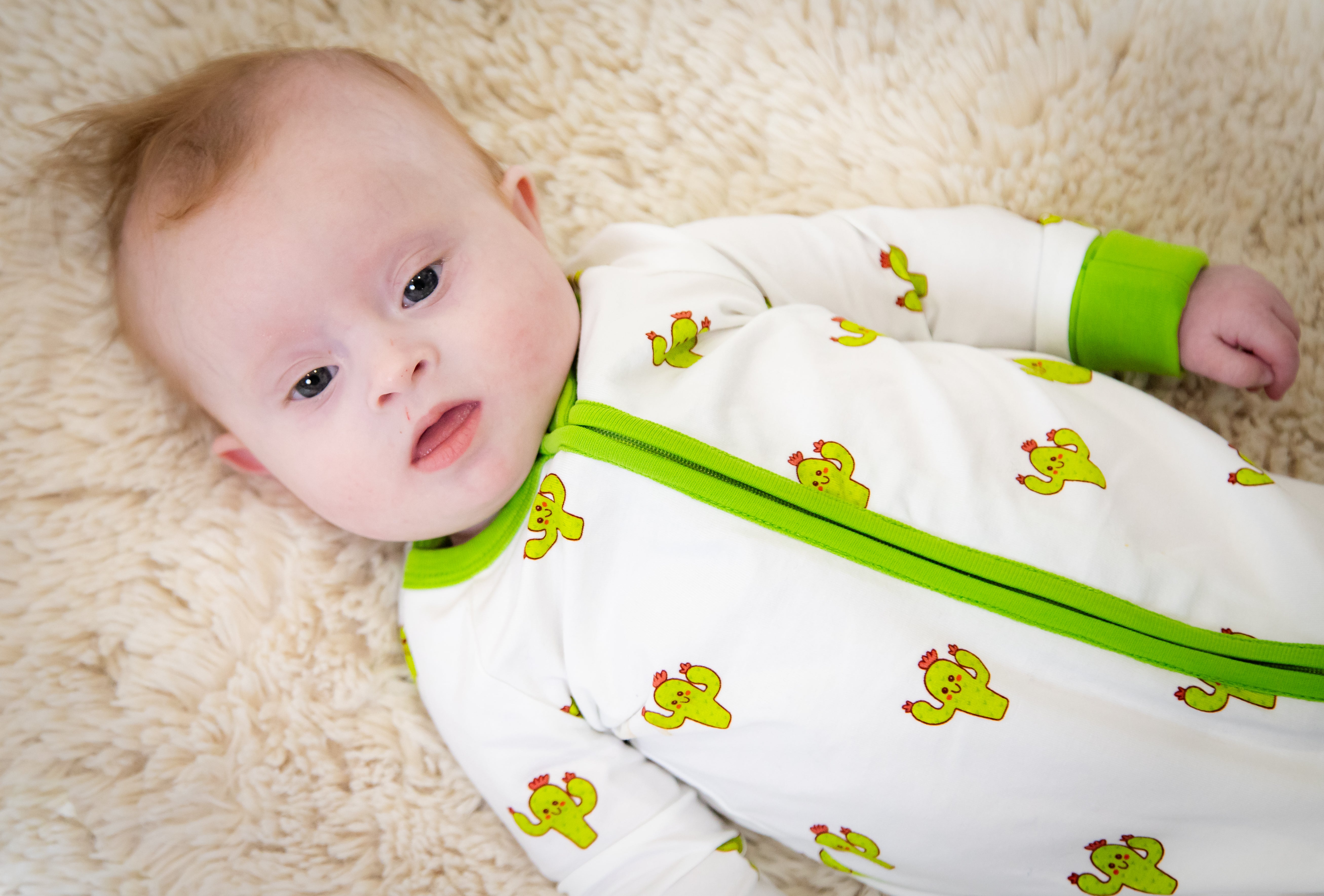 Cactus fashion babygrow