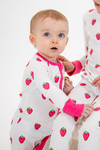 Strawberry Baby Grow